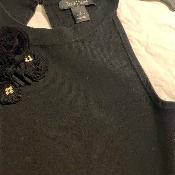 WHBM silk/spandex blend 🔝 ⚫️⚪️💎 - Picture 5 of 5